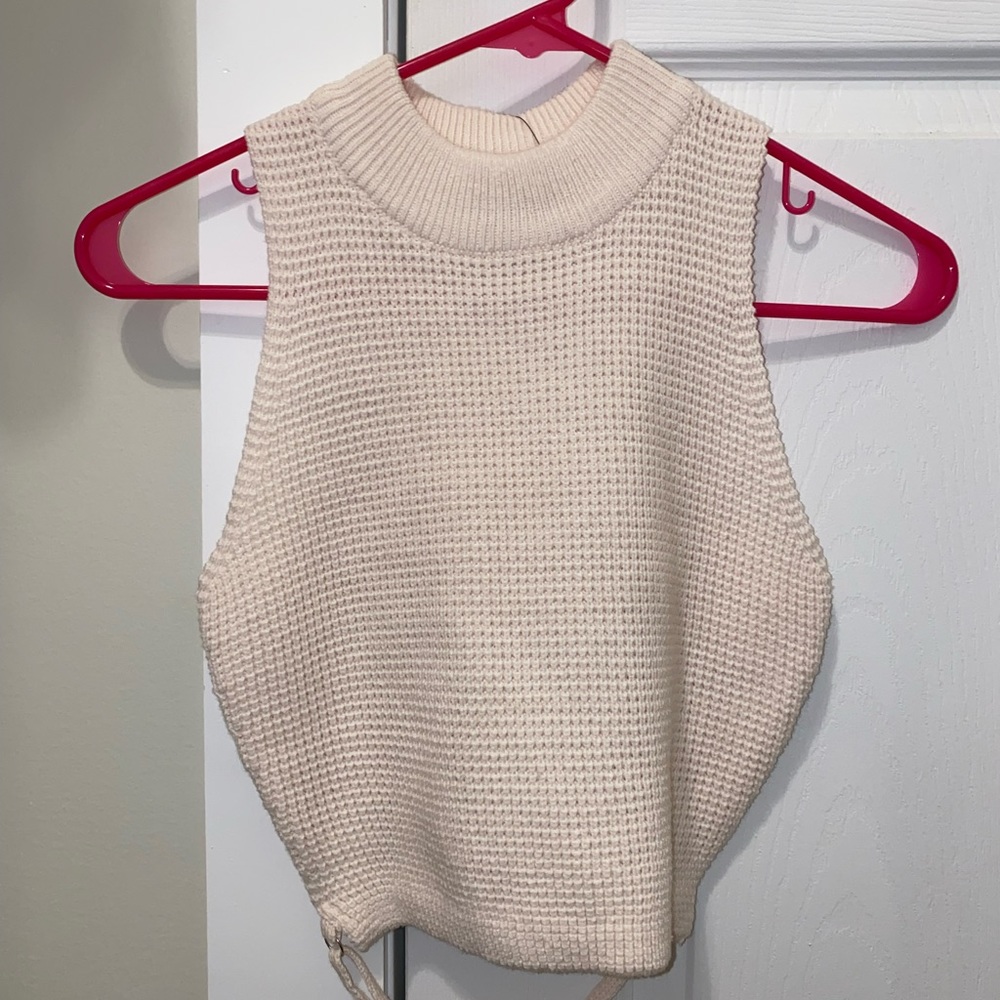 Lulus high neck crop top